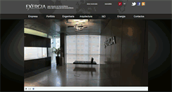 Desktop Screenshot of groupexergia.com